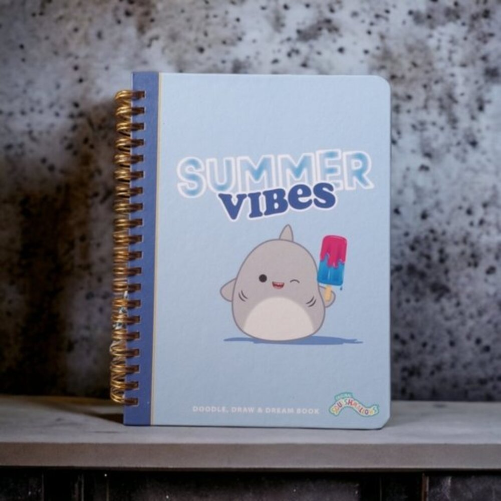 Squishmallows Gordon Summer Vibes Doodle Book